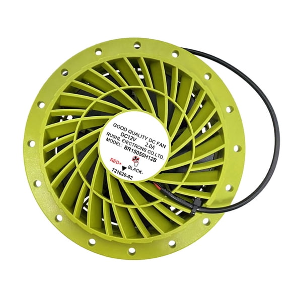 Tizuqe Low Noise 6500RPM Duct Fan Exhaust Blower 12V Ventilation Fan for Bathroom Kitchen Chicken Coop Greenhouse and Warehouse