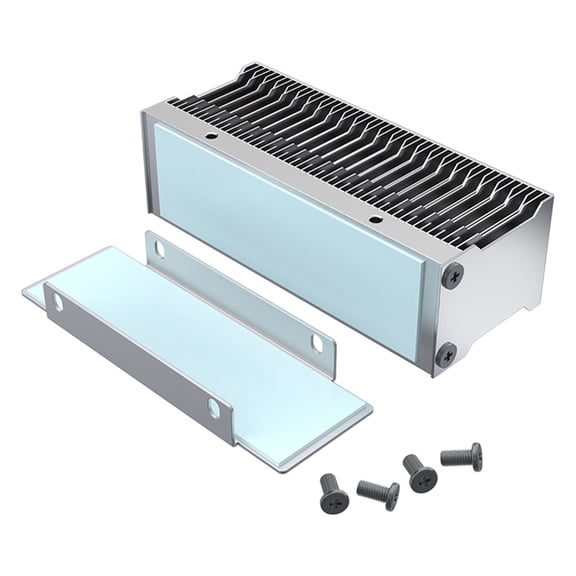 Tizuqe M15 M2 SSD Heat Sink NVME M2 Solid-State Hard Disk Aluminum Heatsink Pad Cooler