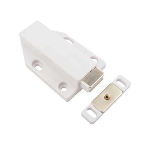 Tizuqe Handle-free Cabinet Door Magnetic Press Rebound Device Hidden Door Push for Latch Use for Closet Cupboard Sliding Doors