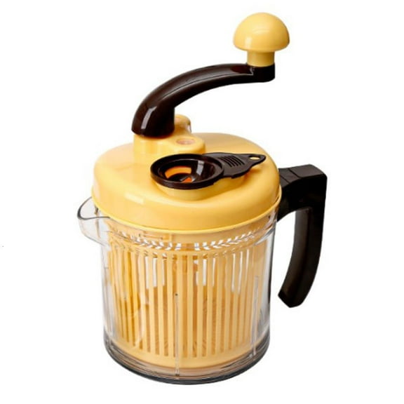 Tizuqe Manual Meat Grinder Household Powerful Hand-power Food Chopper Mincer Mixer Blender To Chop Meat Fruit Vegetable Garlic