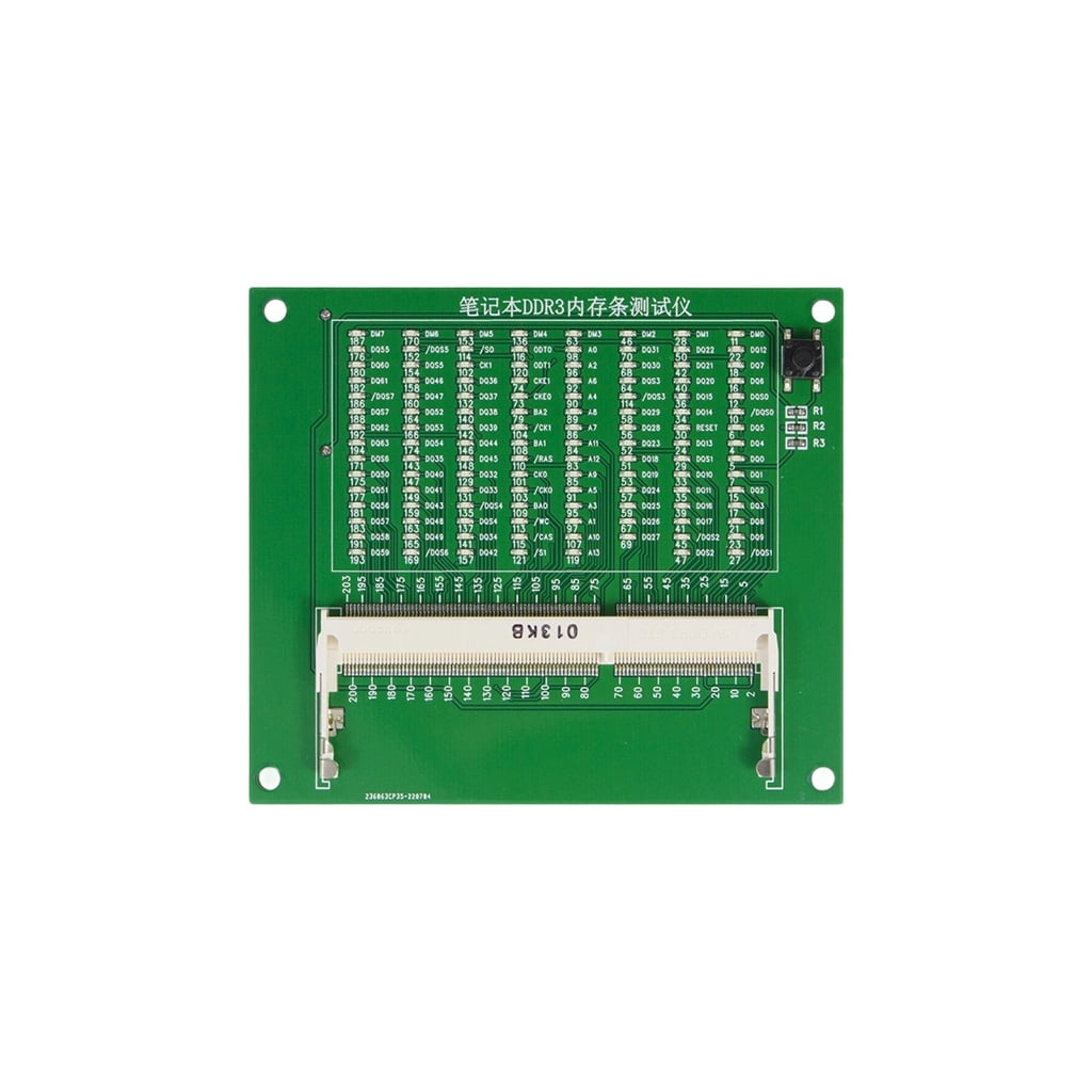 Tizuqe Diagnostic Tool with LED Indicator Memory Test Card for Computer Enthusiast DDR5 DDR4 DDR3 Memory Slot Tester
