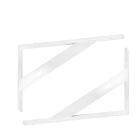 Tizuqe Metal Wall Shelf Rustproof Easy Mounting Home Office Storage Accessory