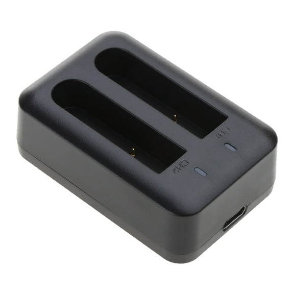 Tizuqe Micro USB Dual Charger for NP40 Batteries with Micro USB 1500mah Lithium Backup Battery Charge Adapter Quick Charging