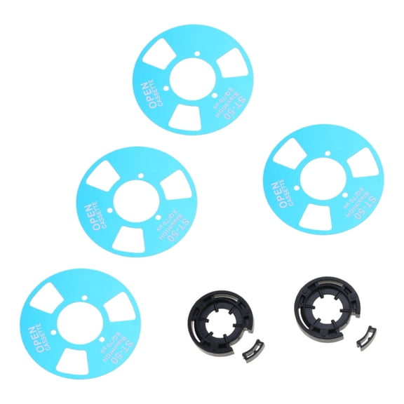 Tizuqe Mini Metal Cassette DIY Reel To Reel Cassette Mini Metal Cassette Vintage Style for Tape Recording Unleash Creativity