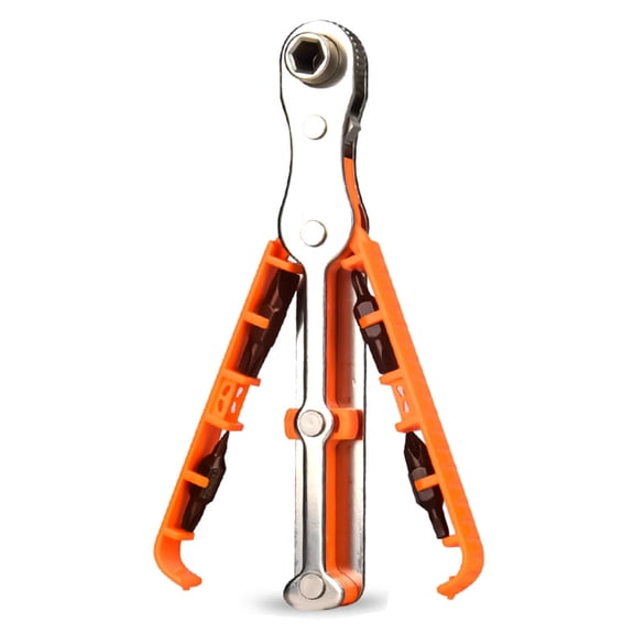 Tizuqe Mini Ratchet Screwdriver Set Right Angle 90 Degree Mini Offset Reversibly
