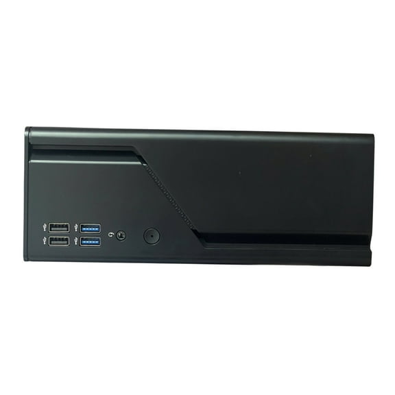 Tizuqe Miniature Desktop Computer Case Steel Ruggeds Construction Portable Fit In Backpacks Horizontal Vertical Mounting