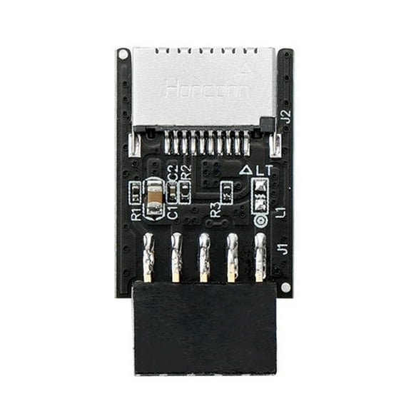 Tizuqe USB2.0 TYPE-E Interface Header Adapter USB 2.0 Extender Card 29.5x16mm