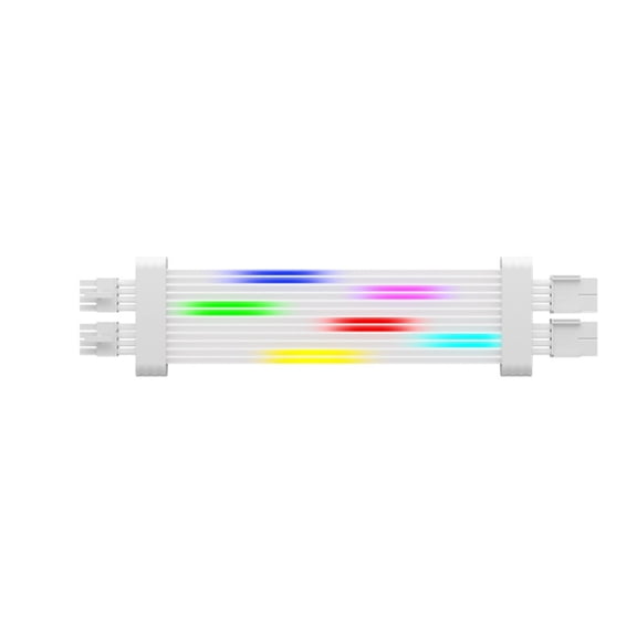 Tizuqe MultiColor 8Pin PC GPU Power Wire Controlled Lighting For Customs Rigs