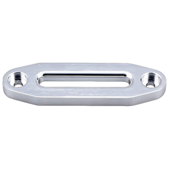 Tizuqe Multifunction 6 Inch Black Billet Aluminum Hawse Fairlead with Installation Accessories Upgrades for Synthetic Winch rope