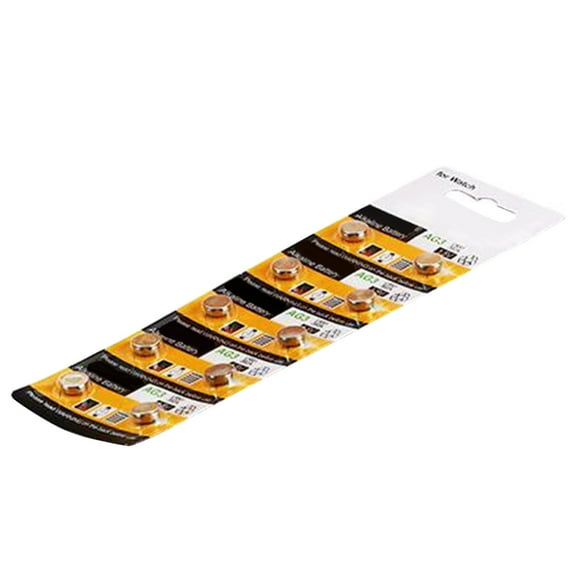 Tizuqe Multipacks AG3 LR41 736 High Performances Button Batteries for Electronics