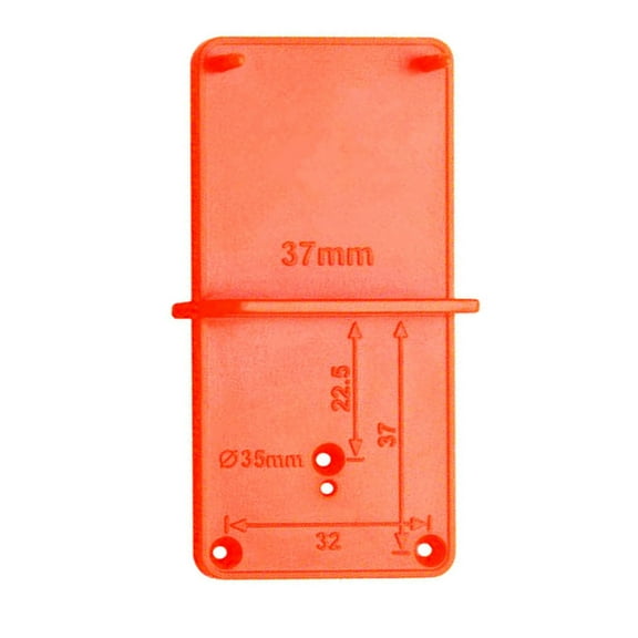 Tizuqe Multiple Size Drill Bit Compatible Guide Board Drill Locator For DIY Enthusiasts