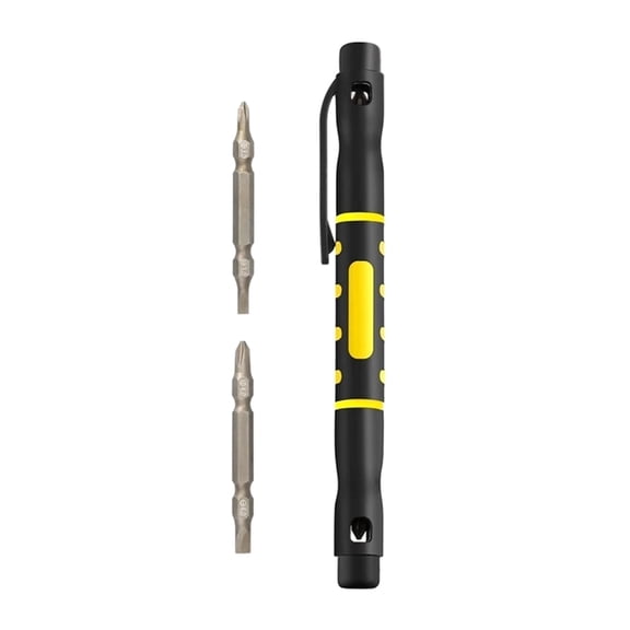 Tizuqe Multipurpose 4 In 1 Pocket Screwdriver Pen Shape for Quick and Efficient Repairs