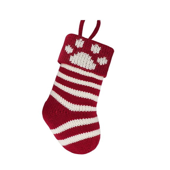 Tizuqe Multipurpose Christmas Candy Knitted Stocking New Year Festival Present