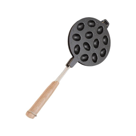 Tizuqe Oval Walnut Cookie Maker Nonstick Baking Pan for Nut Waffles and Pastries Use