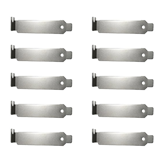 Tizuqe PCI Slot Cover PC Computer Case Dust Filter Blanking Board Low Profile Bracket Filler Maintenance Low Profile for PC