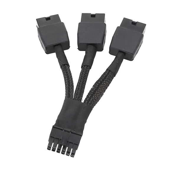 Tizuqe Ampere RTX3060ti RTX3070 RTX3080 RTX3090 18AWG 3x8pin PCI-e to 12Pin PCI-e 12VHPWR Connector Cable