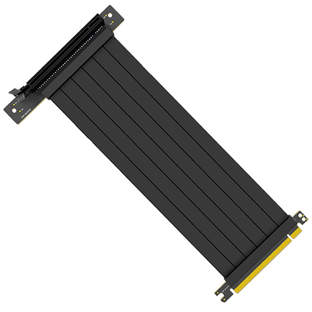 Gpu Riser Hard 2cm Tizuqe PCIE 3.0 x16 Riser for GPU Computer Chassis High-Speed Soft ...