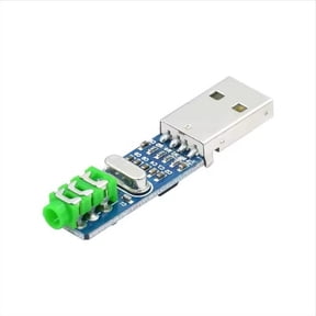 Tizuqe PCM2704 16 Bit Mini USB Decoding USB Sound Card Analog Board Module Sampling Sound Decoding Module Accessories
