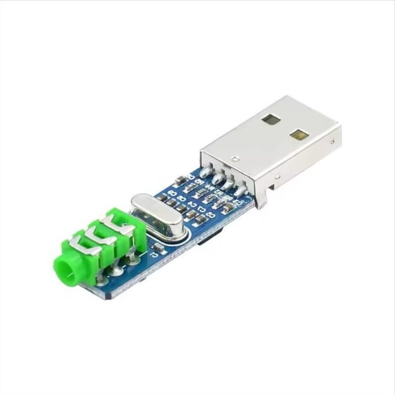 Tizuqe PCM2704 16 Bit Mini USB Decoding USB Sound Card Analog Board Module Sampling Sound Decoding Module Accessories