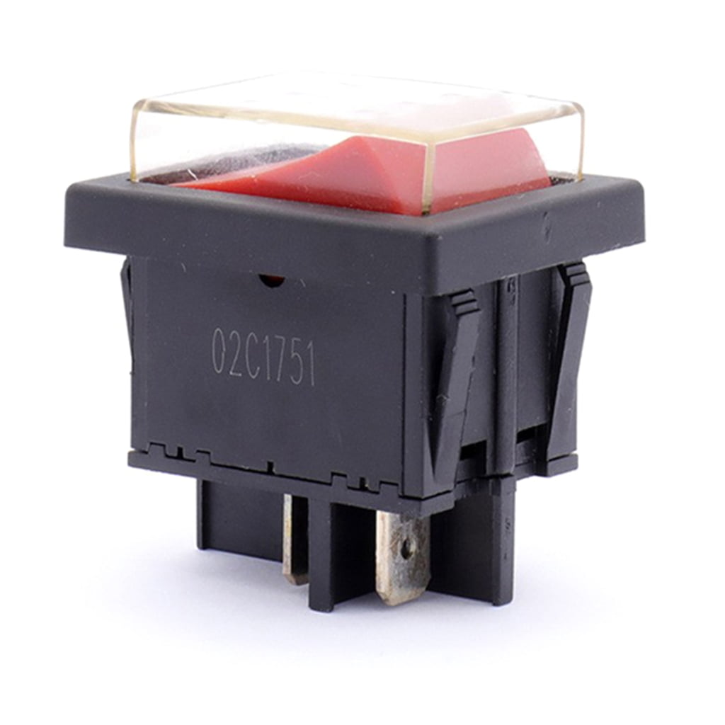 Pvc Rocker Piece Tizuqe Single Poles Rocker Switches Push Button Switches PVC Switches ...