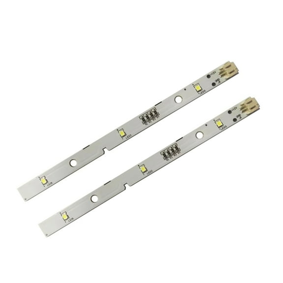 Tizuqe Pack Of 2 LED Light Strips Panel For Refrigerator 1629348 1529227 12V Cold White