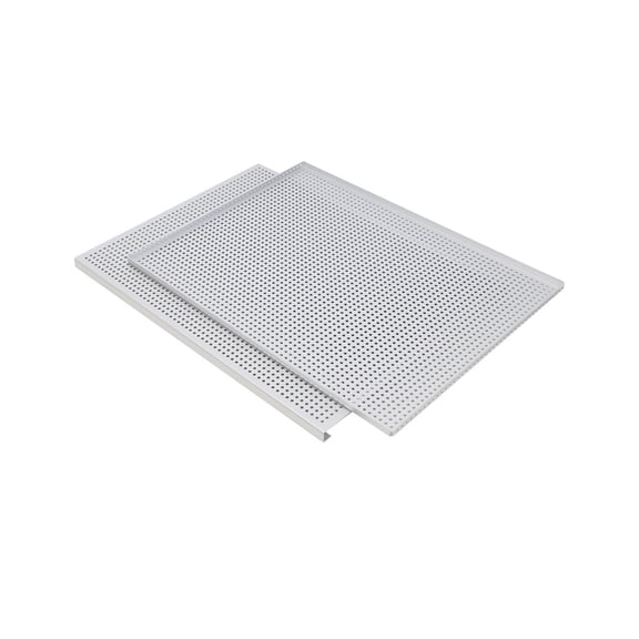 Tizuqe Pair of 60x40cm Professional Baking Pan Aluminum Alloy Construction Cookie Tray