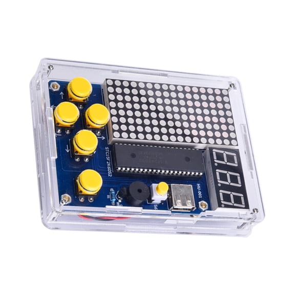 Tizuqe Pixel Game Console Production Kit 51 Single-chip Game Console DIY