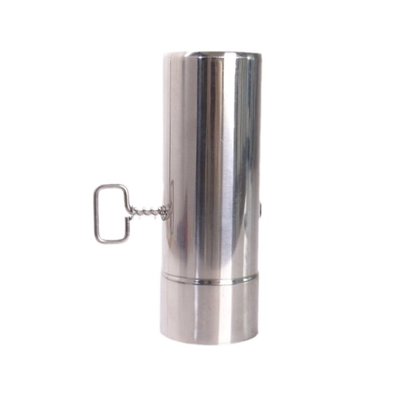 Tizuqe Portable Camping Pipes Sturdy Stainless Steel Materials Chimney with Adjustable Damper Designs Convenient Accessory