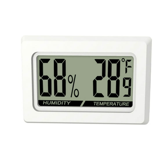 Tizuqe Digital Display Thermometer Humidity Gauge for Lab Room Reptiles Incubators