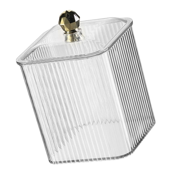 Tizuqe Practical Stylish Makeup Cotton Organizers Case Sturdy Storage Case Accessory for Beauty Salons and Personalize Use