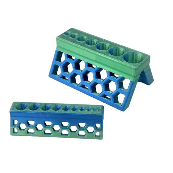 Tizuqe Precise Engineered Pipe Drill Jig Fixture Guide 1/32 To 3/8 Pipe Lightweight 3D Printed Tool Durability Construction