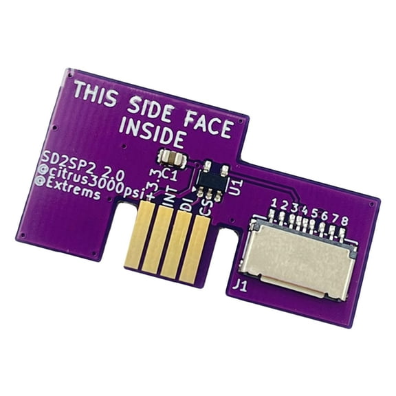 Tizuqe Professional Card Adapter Memory Card Reader for Game Cube SD2SP2 SDLoad SDL Card Reader Game Accessory