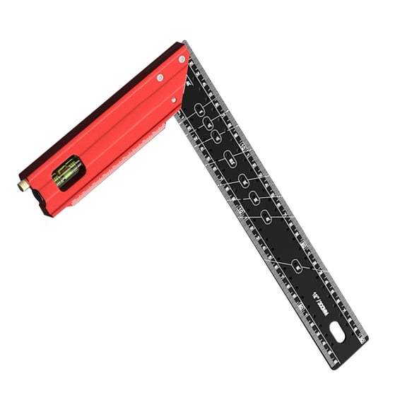 Tizuqe Professional Carpenter Square Angles Tool for Accurate Measurements & Marking