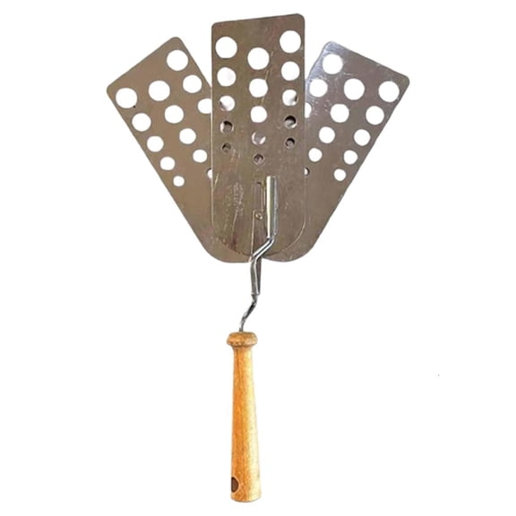 Tizuqe Professional Hot Meat Patty Spatula Grills Tool For Outdoor Cooking Durable Construction Lasts Through High Temperatures