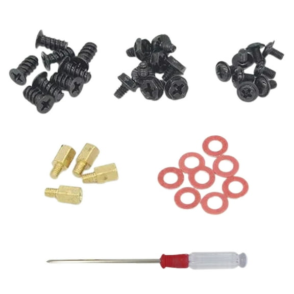 Tizuqe Professional PC Motherboard Screws Kit, Motherboard Standoffs Screws Repair Part Widely Applications Computer Mounts