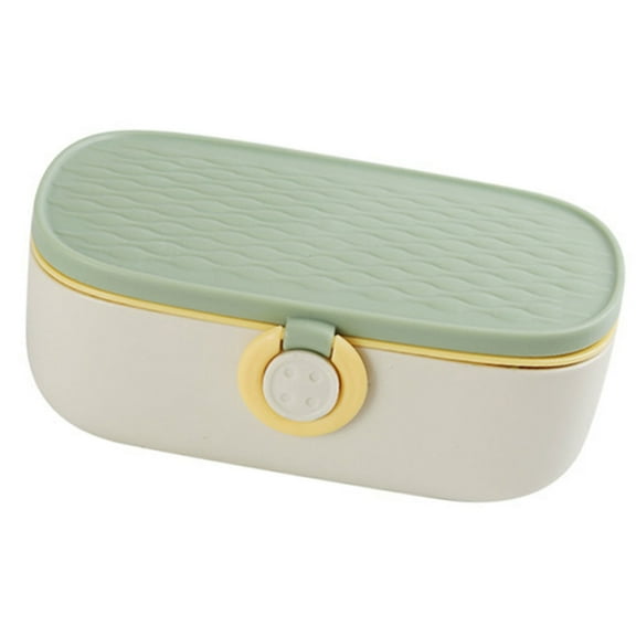 Tizuqe Professional Thread Organizers Box 20 Slots Clear Lid Tailors Craft Storage