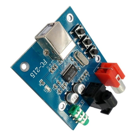 Tizuqe Professional USB Sound Card PCM2704 Chip For HiFi Sound SPDIF Digital Analog Conversion