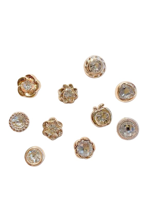 Elegant Pearls Safety Clasp Secure Clothing Alloy for Formal Event