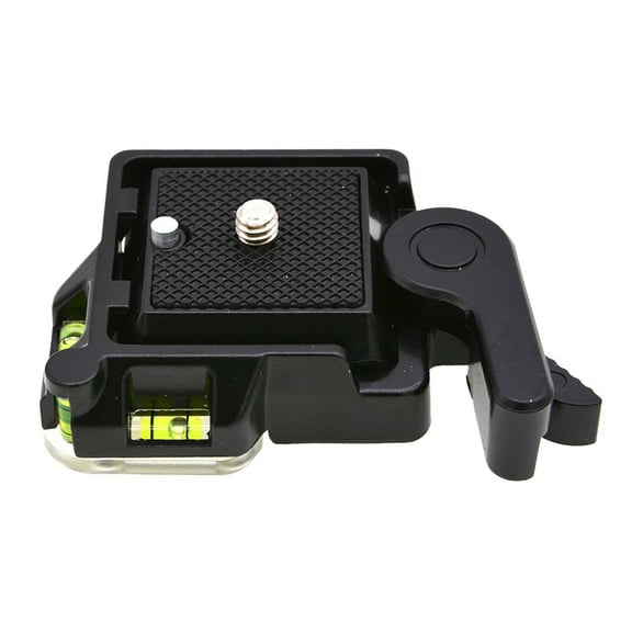 Tizuqe Quick Release Plate for DSLR Camera Tripod Monopod Stabilizer Ball for Head (Bla