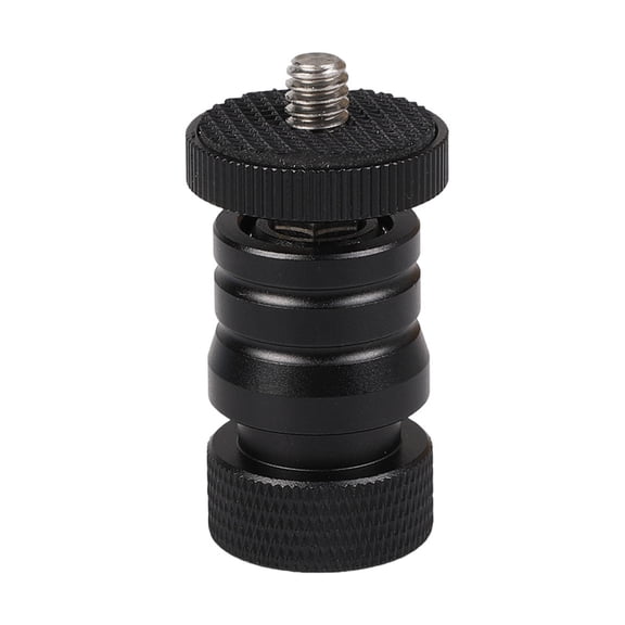 Tizuqe Quick Release Small Ballhead Magical Arm Monitors Connection Ballhead Camera Camcorder 1/4 Screw Hole Removable