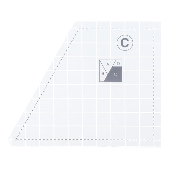 Tizuqe Quilting Ruler Templates 3/4/5Pcs Acrylics Patchwork Ruler Clearly Making Lines for Sewing Quilting Embroidery