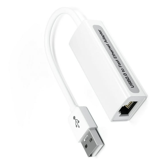 Tizuqe USB2.0 to Ethernet RJ45 Adapter Gigabit Networking Adapter Supporting 10/100Mbps