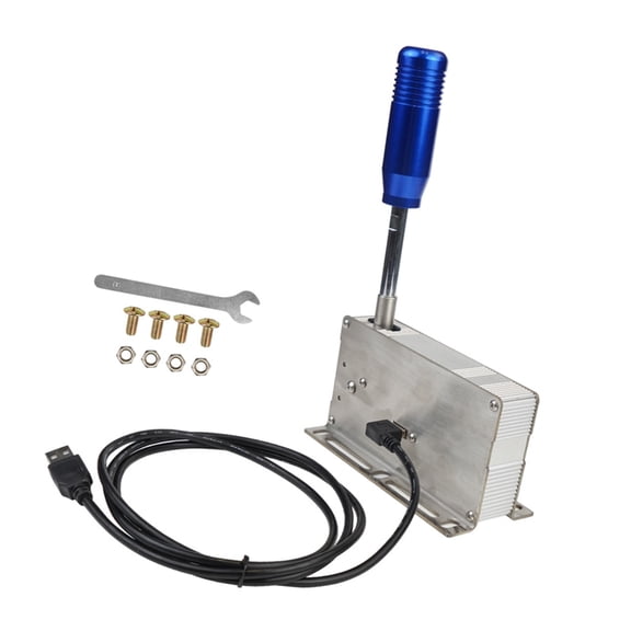 Tizuqe Racing Game Simulators Gear Shifter Aluminum Alloy Sequential Shifter for PC