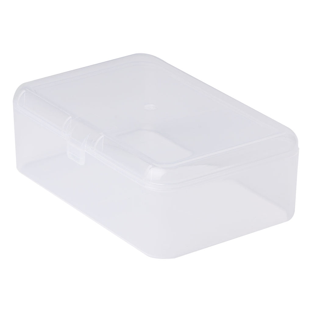 Tizuqe Rectangular Plastic Clear Transparent Storage Box Collection ...