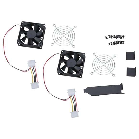 Tizuqe Reduce Noise and Heat Graphics Card Fan 80mm/90mm PCI Slot Video Card Fan