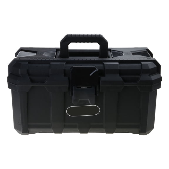 Tizuqe Reinforced Mechanic Tool Chest Essential Tool Box Removable Tray Storage Case