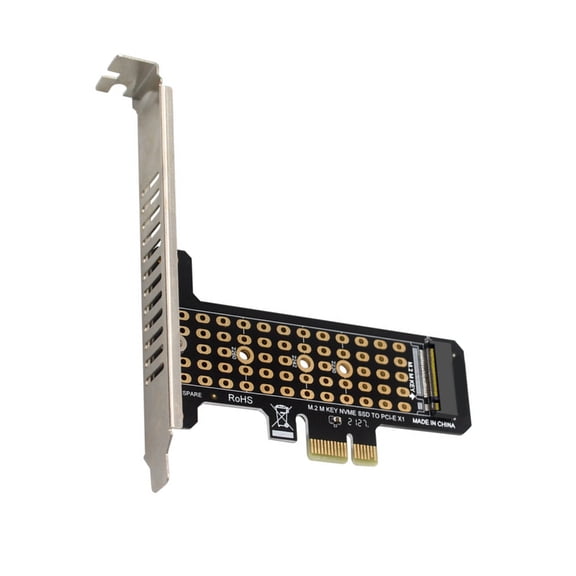 Tizuqe Reliable PH41X1 M.2 NVME SSDs To PCIe X1 Adapter Card With Secure Mounting