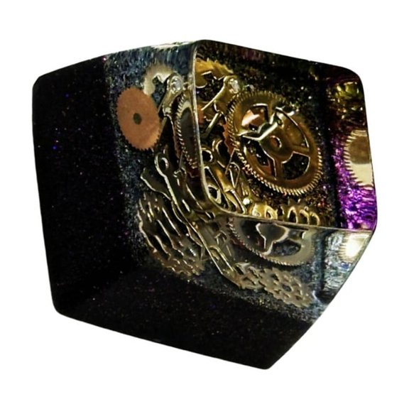 Tizuqe Unique Handmade Resin Keycap for Mechanical Keyboards Long-Last Decors