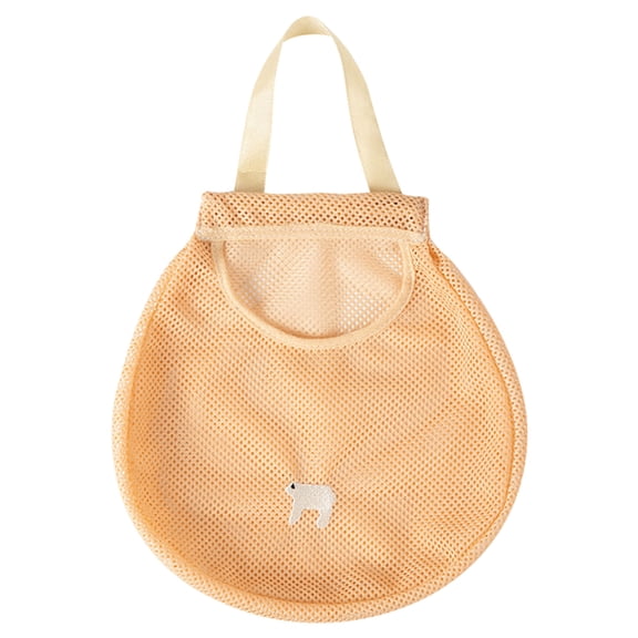 Tizuqe Reusable Grocery Bag Kitchen Wall-mounted Fruit Vegetable Storage Hanging Bag