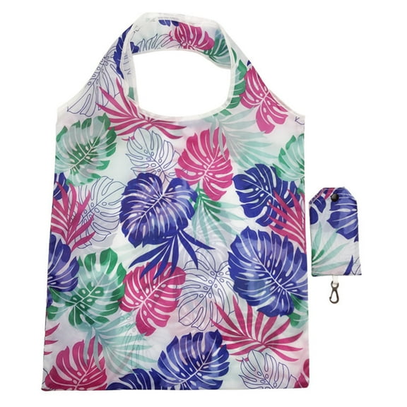 Tizuqe Reusable Shopping Bags Grocery Tote Bags Foldable into Attached Pouch Ripstop Waterproof Gift Bags Washable Lightweight